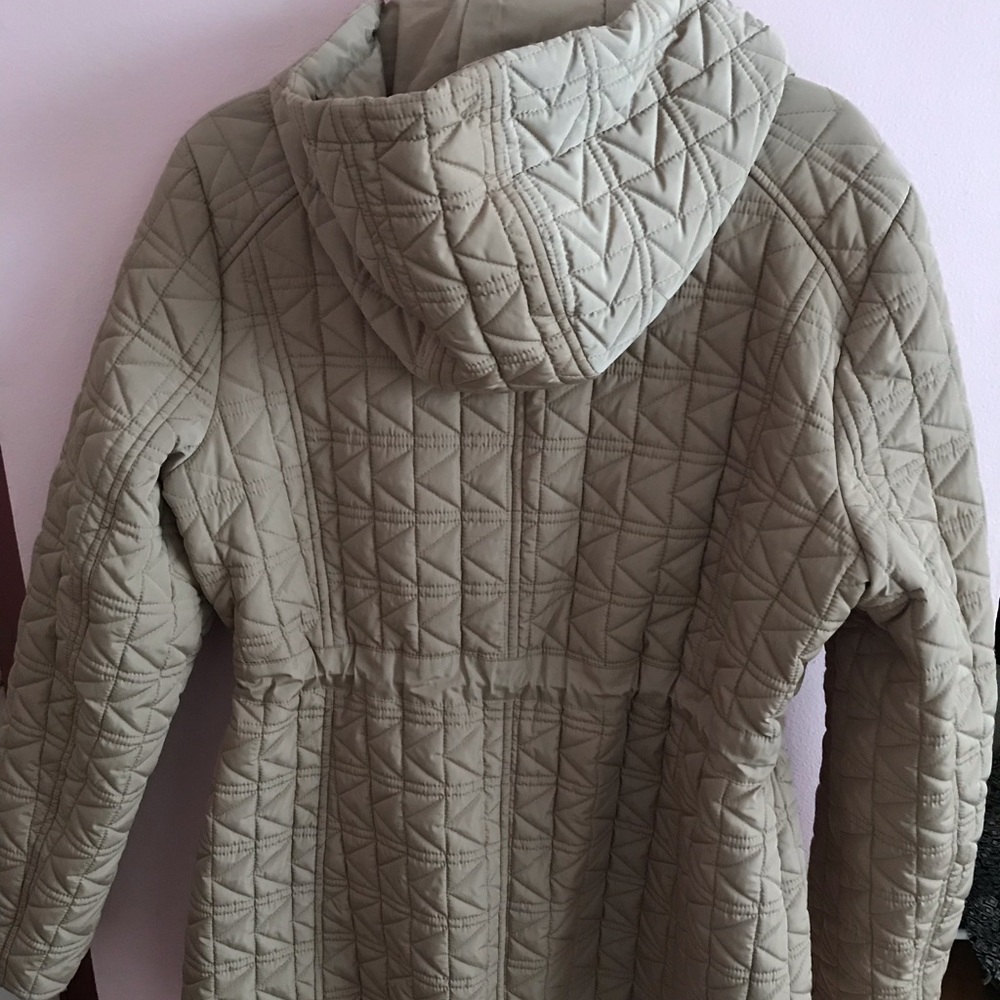 Karl Lagerfeld quilted coat